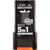 Sprchové gely L'Oréal Men Expert Pure Carbon 5v1 sprchový gel 300 ml