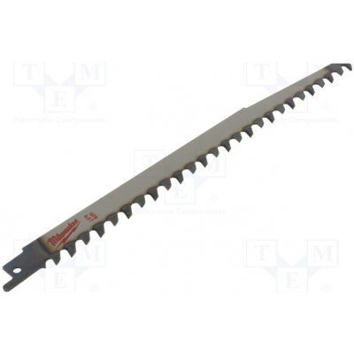 Milwaukee 48001078 Pilový list Sawzall na dřevo a plasty 240 mm (3ks) – Zbozi.Blesk.cz