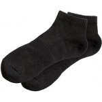 Vlnka Celoroční vlněné ponožky kotníkové Merino černá – Zboží Dáma