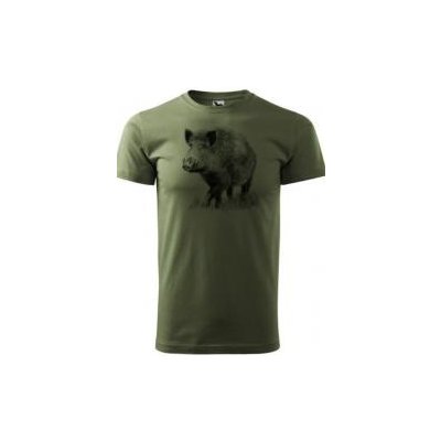 Tričko E-myslivost dětské myslivecké s loveckým potiskem Divočák – Zbozi.Blesk.cz