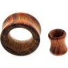 Piercing Šperky4U tunel do ucha sono Wood TN01117-14