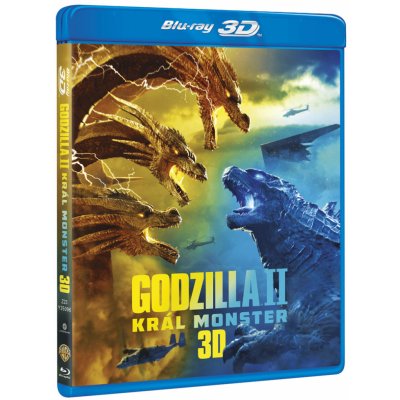 Godzilla II Král monster 2D+3D BD