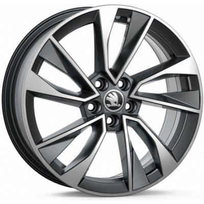 Škoda KAJAM 6,5x17 5x100 ET40 anthracite – Sleviste.cz