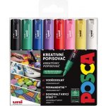 Uni Posca PC-1M 8 Ks základní barvy – Hledejceny.cz