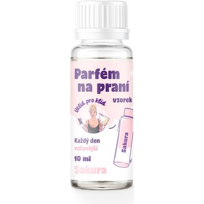 Úklid pro klid Parfém na praní Sakura 10 ml – Zbozi.Blesk.cz
