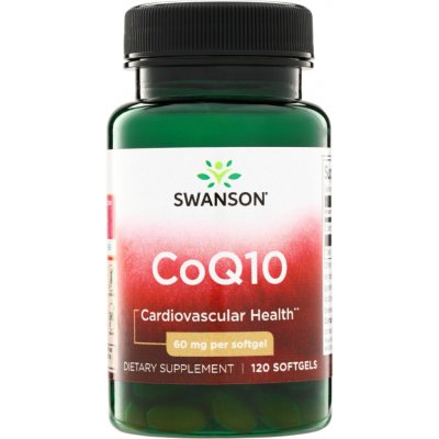 Swanson Koenzym Q10 60 mg 120 kapslí – Hledejceny.cz