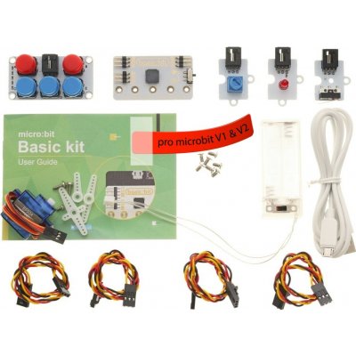 ElecFreaks BBC micro:bit Basic Kit Varianta kitu: bez desky micro:bit V2.21 – Hledejceny.cz