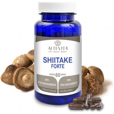 Altevita Shitake Forte 60 kapslí – Hledejceny.cz