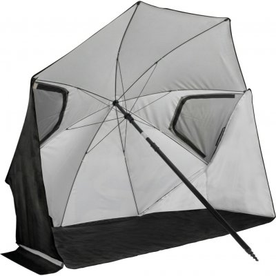 VIRTUFIT Beach Parasol Premium Černý – Sleviste.cz