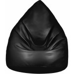 JAKS Mini sedací vak černý eko kůže – Zboží Dáma