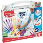 Maped Sada Creativ Blowpen Pop´Art Foukací pero 24 barev – Hledejceny.cz