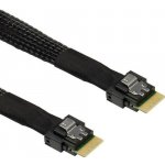 Inter-Tech (SFF-8654 4i) Slim SAS na (SFF-8654 4i) Slim SAS, 0,7m 88885671 – Sleviste.cz