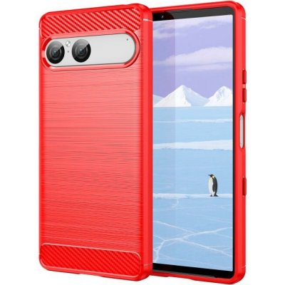 VSECHNONAMOBIL 129841 FLEXI TPU ochranný obal Sony Xperia 10 VII červený – Zboží Živě