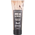 Dermacol Men Agent Sensitive Feeling sprchový gel 3 v 1 250 ml – Zboží Mobilmania