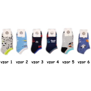 Yoclub SKS-0008C Chlapecké ponožky Vzor 1