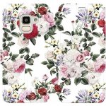 Pouzdro Mobiwear parádní flip Samsung Galaxy J6 2018 - MD01S Růže na bílé – Hledejceny.cz