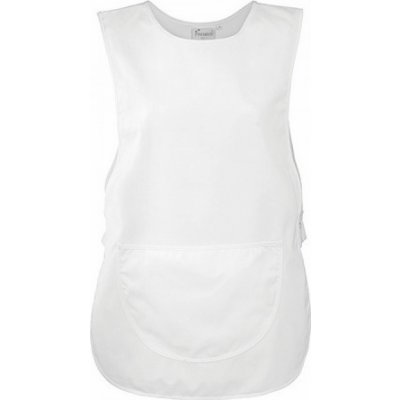 Premier Workwear Dámský tabard s velkou nakládanou kapsou Bílá S PW171 – Zboží Dáma