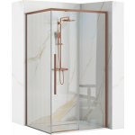 REA/S Sprchový kout SOLAR Copper Brush 90 x 90 Se sprchovou vaničkou Savoy KPL-96011 – Sleviste.cz