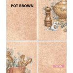 GEKKOFIX 10216 samolepící tapety Samolepící fólie kuchyňské kachličky hnědé rozměr 45 cm x 15 m – Zboží Dáma