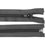 Spirálový zip No 5 délka 75 cm bundový POL, malé, 312 šedá tmavá – Hledejceny.cz