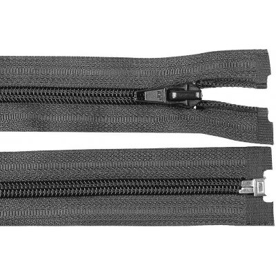 Spirálový zip No 5 délka 75 cm bundový POL, malé, 312 šedá tmavá – Hledejceny.cz