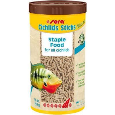 Sera Cichlid Sticks Nature 1 l – Zbozi.Blesk.cz