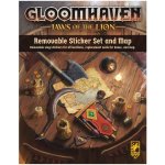 Cephalofair Games Gloomhaven Jaws of the Lion Removable Sticker Set & Map EN – Zboží Živě