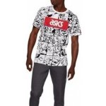 Asics trička s krátkým rukávem TF Graphic SS 1 Tee Bílá