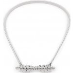 Prima-obchod Kovový pásek pružný stříbrná list – Zboží Dáma