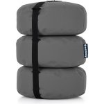 SakyPaky Triburet sedací taburet šedá ocelová – Zboží Dáma