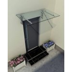 Buylando VD150-L skleněná vchodová stříška 150x90 cm – Hledejceny.cz