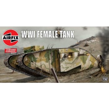 Airfix Female Tank Classic Kit VINTAGE A02337V 1:76