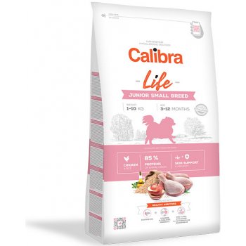 Calibra Dog Life Junior Small Breed Chicken 2 x 6 kg