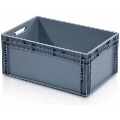 TBA Plastová Euro přepravka 600 x 400 x 270 cmmm – Zboží Dáma