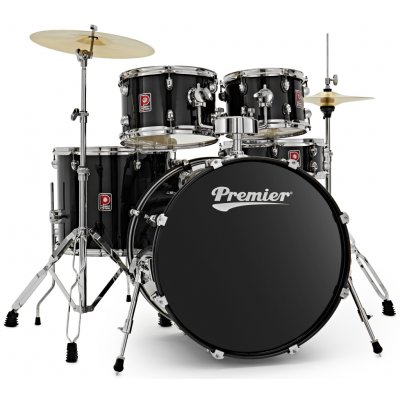 Premier Revolution 22" 5pc Drum Kit Black – Sleviste.cz