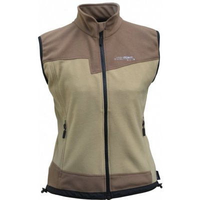 High Point rock lady vest beige fleecová vesta – Zboží Mobilmania