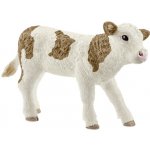 Schleich 13802 Simmental Calf – Zboží Mobilmania