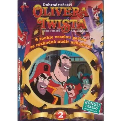 Dobrodružství Olivera Twista 2 DVD – Hledejceny.cz