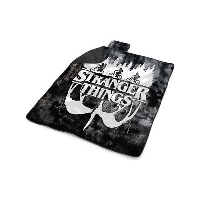 Sablio Plážová deka Stranger Things White 200x140 cm – Sleviste.cz