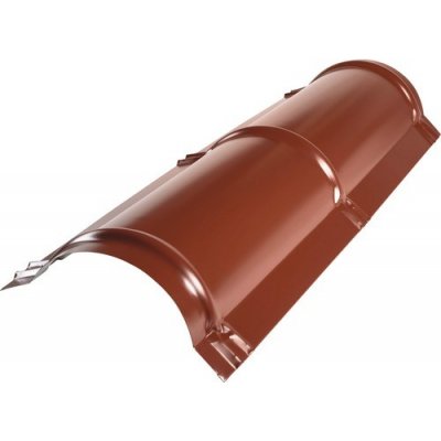 Precit Roof Precit hřebenáč půlkulatý 1000 mm oxidovaná červená – HobbyKompas.cz
