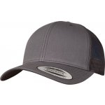 Flexfit 6 panelová vintage Trucker černá – Zboží Dáma