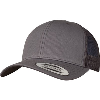 Flexfit 6 panelová vintage Trucker černá – Zboží Dáma