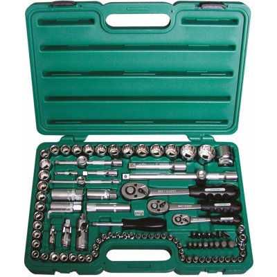 HONIDRIVER H4399 Sada hlavic 1/4"-3/8"-1/2" 99 dílů 40CRV – Zboží Dáma