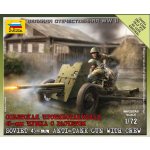 ZVEZDA Wargames (WWII) figurky 6112 - Soviet Gun 45mm (1:72) – Hledejceny.cz
