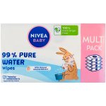 NIVEA BABY Vlhčené ubrousky 4 x 57 ks – Zboží Dáma