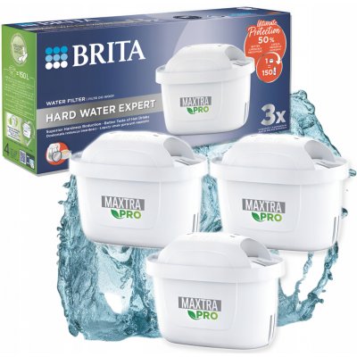 Brita Maxtra Pro Hard Water Expert 3 ks – Sleviste.cz