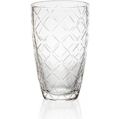 Křišťálová váza, VLADYO, Gold Crystal, 25,5 cm – Zboží Dáma