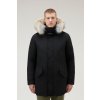 Pánská bunda Woolrich Polar High Collar Fur Parka černá