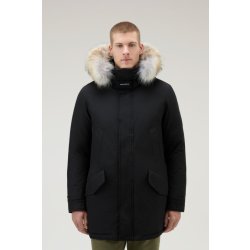 Woolrich Polar High Collar Fur Parka černá