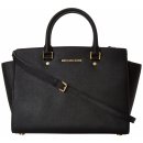 Michael Kors Selma Large Saffiano Satchel black